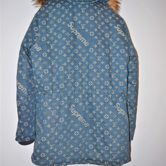 LOUIS VUITTON SUPREME PARKA - Picture 5 of 6